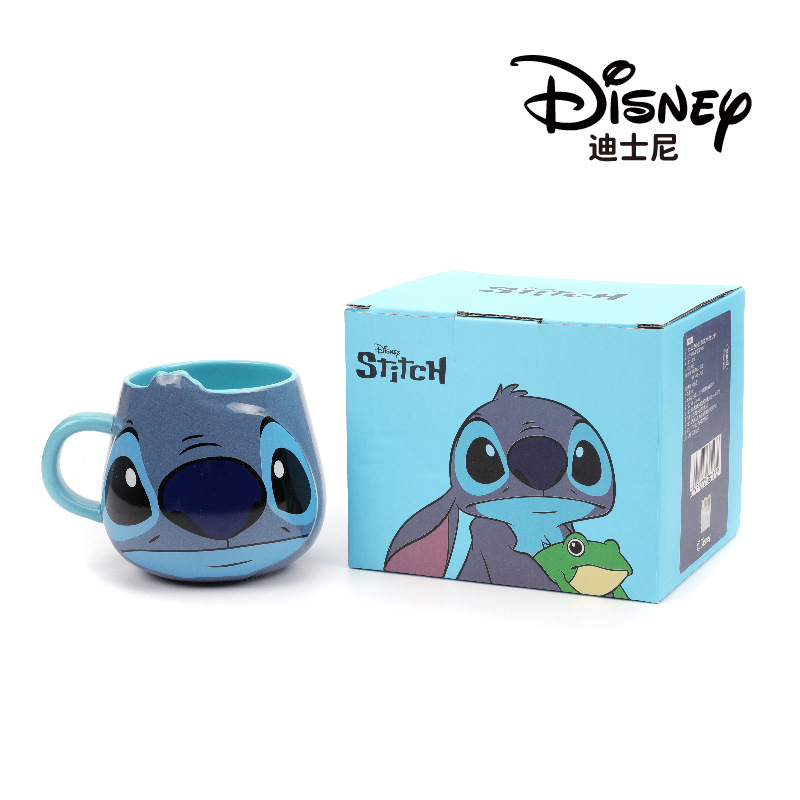 Nuevo Mary Cat Big Belly Taza Taza de café Taza de leche Taza de agua creativa Regalo de cumpleaños Caja de colores