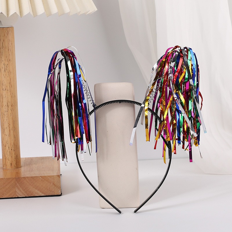 Amazon independiente de color de sol cola de caballo hebilla de cabello Europa y América familia fiesta de baile accesorios de vestuario de vacaciones fantasía