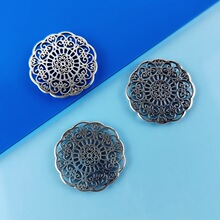 3.1*3.1cm����ֱ��DIY�Ͻ�����ο������󻨰� DIY�ֹ���������