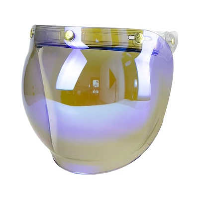 Dəbilqə (Kaska) aksesuarları sand protection lens three button - electroplating-color-day-and-night-plating-blue