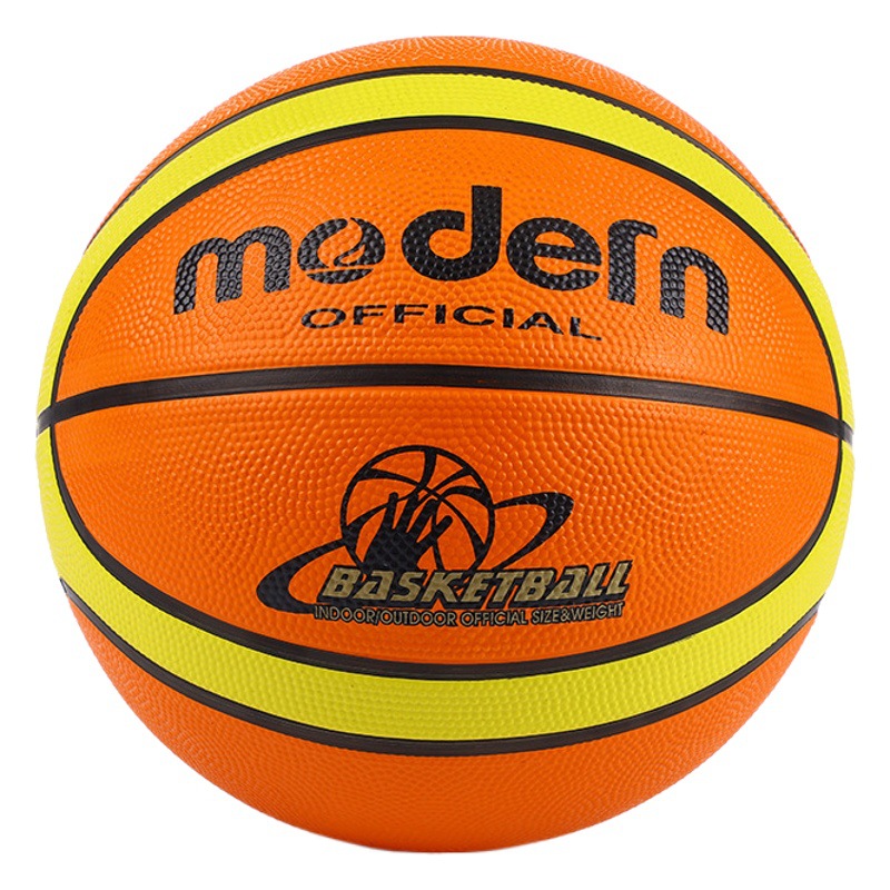 Manufacturer Wholesale Size 7, 6, 5 Children's Rubber Basketball Adult Primary and Secondary School Students Indoor and Outdoor Training Basketball Ball