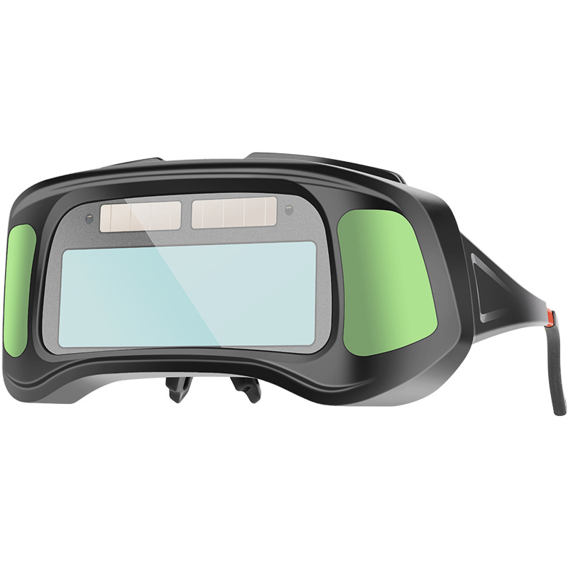 gafas eléctricas de soldadura con atenuación automática anti-golpe de soldadura anti-luz fuerte gafas de soldadura especiales para soldadura por arco de aluminio de doble protección
