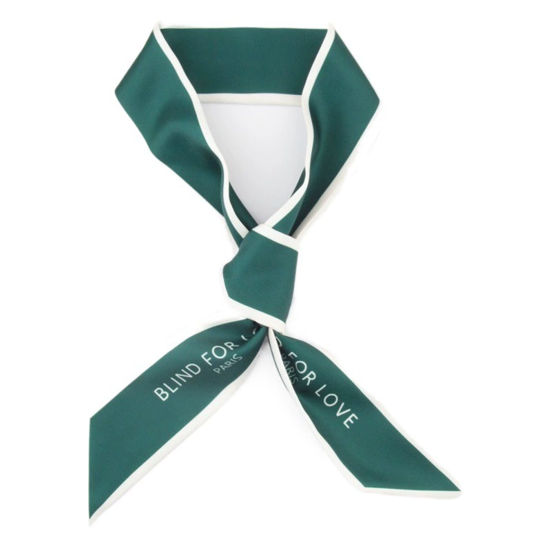 2023 новый платок резинка для волос Ретро шелковый шарф женский Маленький Длинный ленточный галстук пояс для волос галстук сумка летний шарф