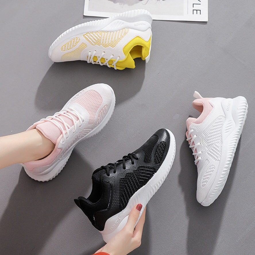 2023 primavera y verano nuevos zapatos deportivos para mujer Alpha pequeños zapatos para correr de coco zapatos de mujer zapatos casuales de malla única mujer a005