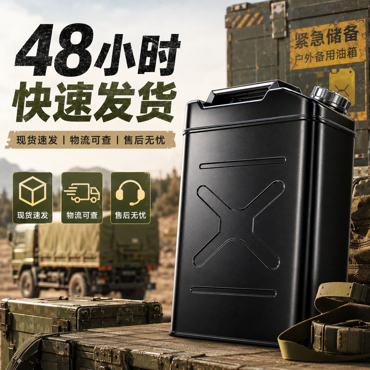 升级加厚汽油桶10L20L30升柴油壶铁桶车载备用油箱汽油专用油桶