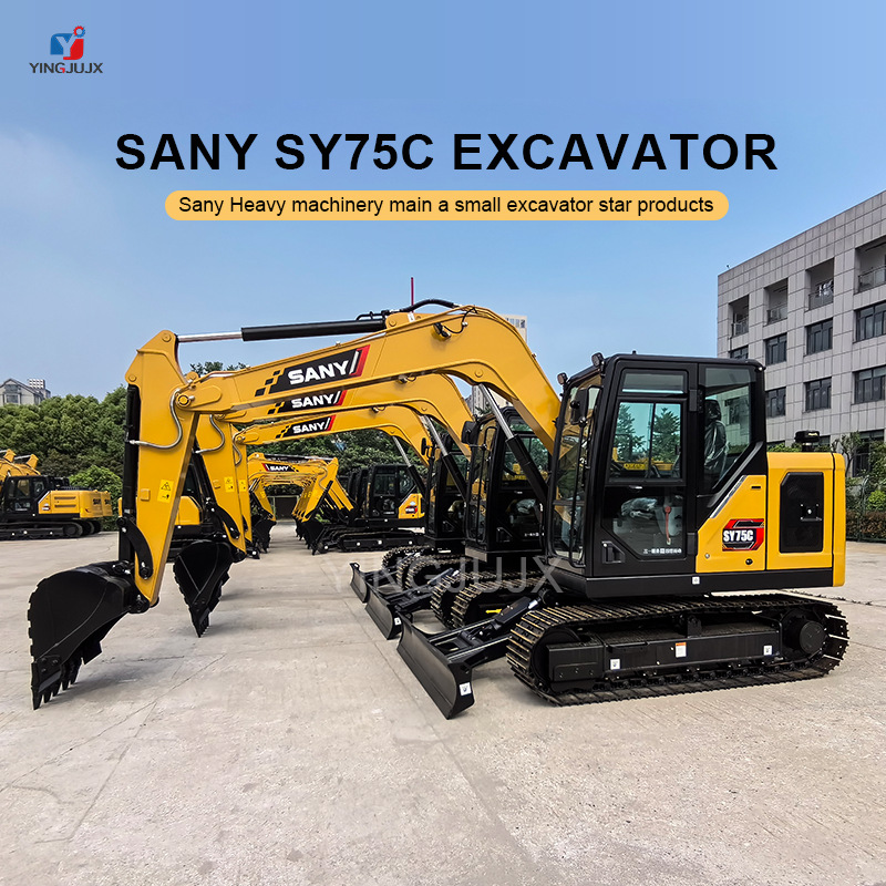 Excavadora SANY95 Excavadora SANY135 Hidráulica image 1