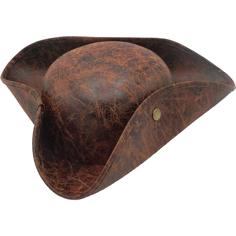 Women's Caribbean Pirate Captain Hat For Stage Performance Role Play_voghion.com