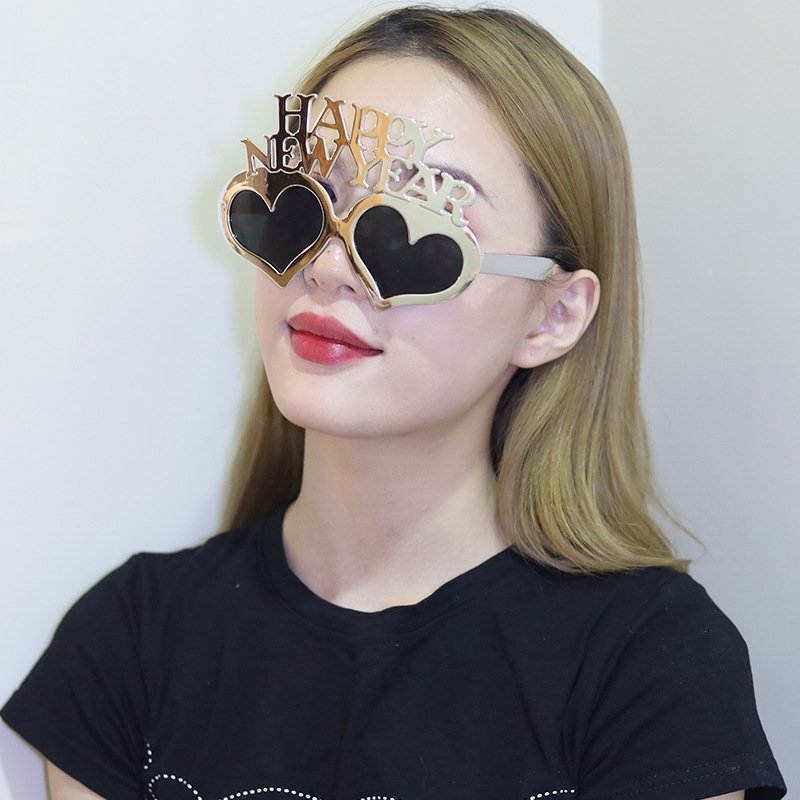 Lentes de Sol Decorativos para Fiesta de Año Nuevo en ABS