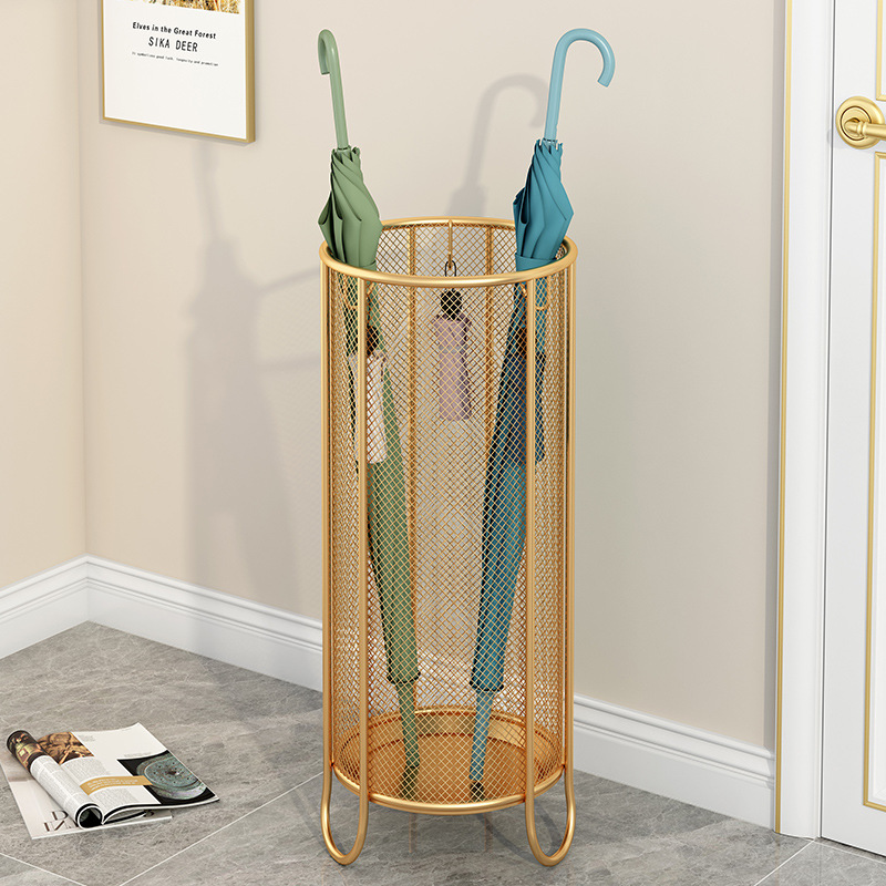 Household commercial umbrella rack entry door porch umbrella bucket lobby umbrella artifact door umbrella drain rack