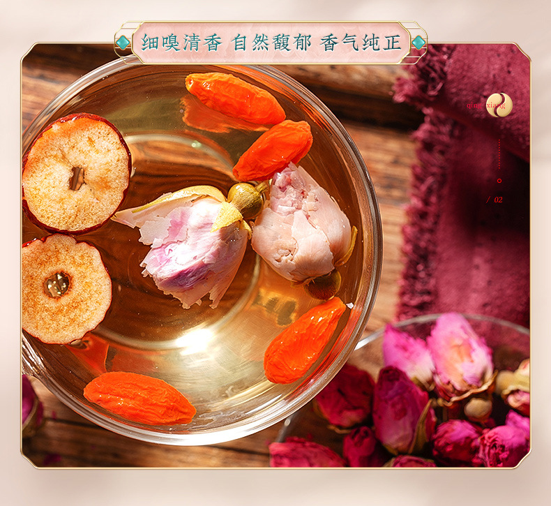 Freeze Dried Pingyin Rose Bud Tea Tai Rose Flower Tea Loose Dried Rosebuds for Tea 85g Can quality and texture
