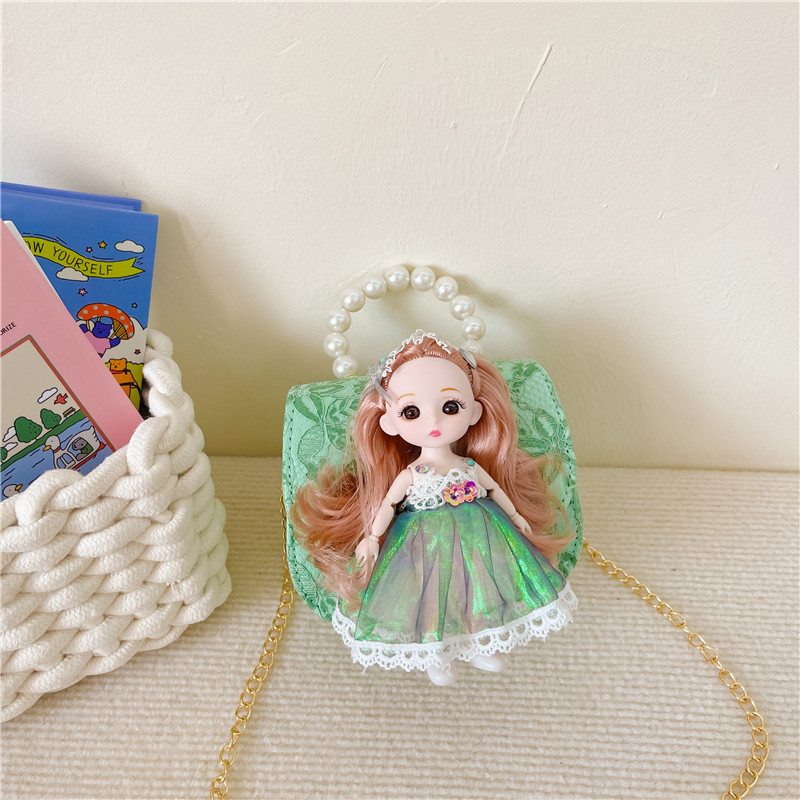 Bolso de hombro para niños bolso de niñas lindos bolsos de moda princesa bolsos de mano bolsos de cambio accesorios