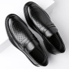 Summer loafers for leather shoes for leisure English style, British style, Korean style