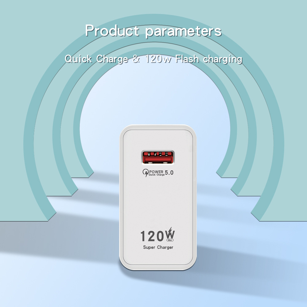 120 W superschnelles Handy-Ladegerät nach britischem Standard, geeignet für Xiaomi Huawei Honor UBS-Ladekopf_voghion.com