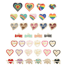 ��ɫ������ɫ����love���ͺϽ�diy�Ʒ����朵���耳׿�С���