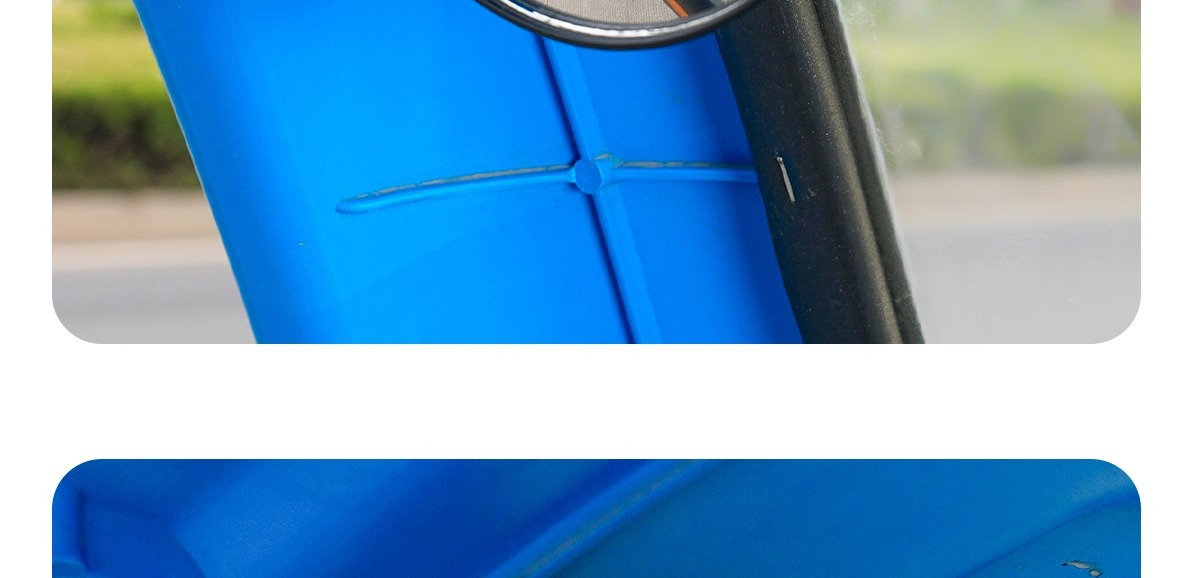 Universal Suction Cup Type Electric Tricycle Rearview Mirror, Large Field of View Convex Mirror, Reversing Mirror, Reflective Mirror, Round Auxiliary Mirror, Four-Wheel
