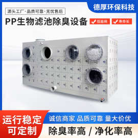 污水处理厂PP生物滤池除臭设备厂家屠宰场垃圾转运站废气处理设备