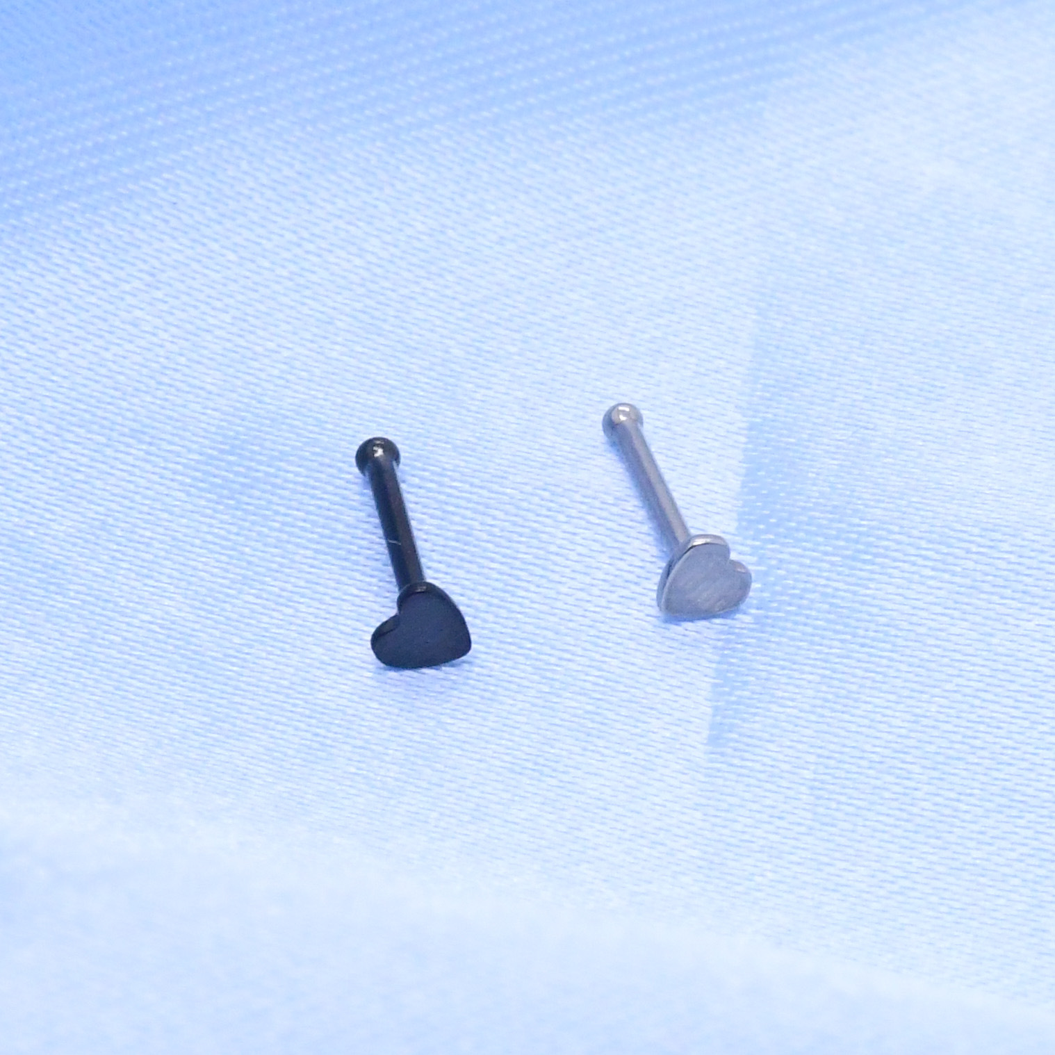 Piercing naso a cuore in acciaio inossidabile minimalista_voghion.com