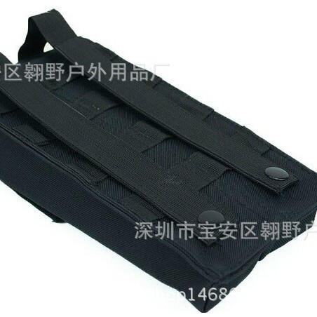 (2개) P90 클립 가방 더블 탄약 가방 전술 몰 액세서리 가방 P90 상자 가방 다기능 교수형 가방
