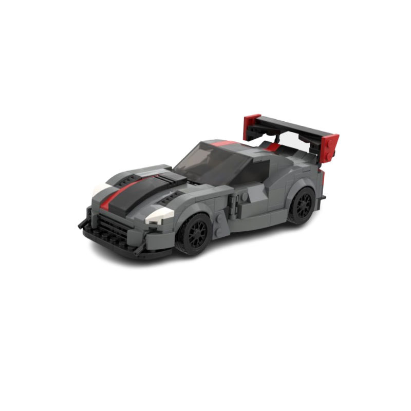 Racing Car Building Block Toy Small Particle Assembly Gift_voghion.com