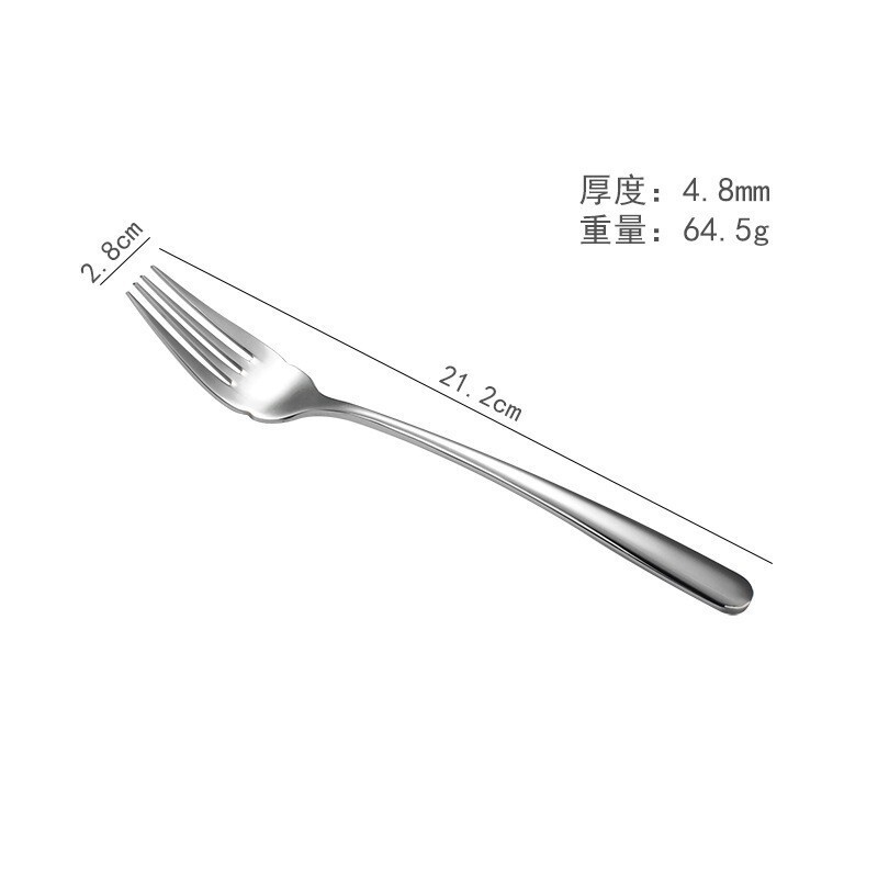 304エレガントステンレス食器厚手洋食ステーキナイフとフォークセットホテル食器ステンレスナイフとフォーク|undefined