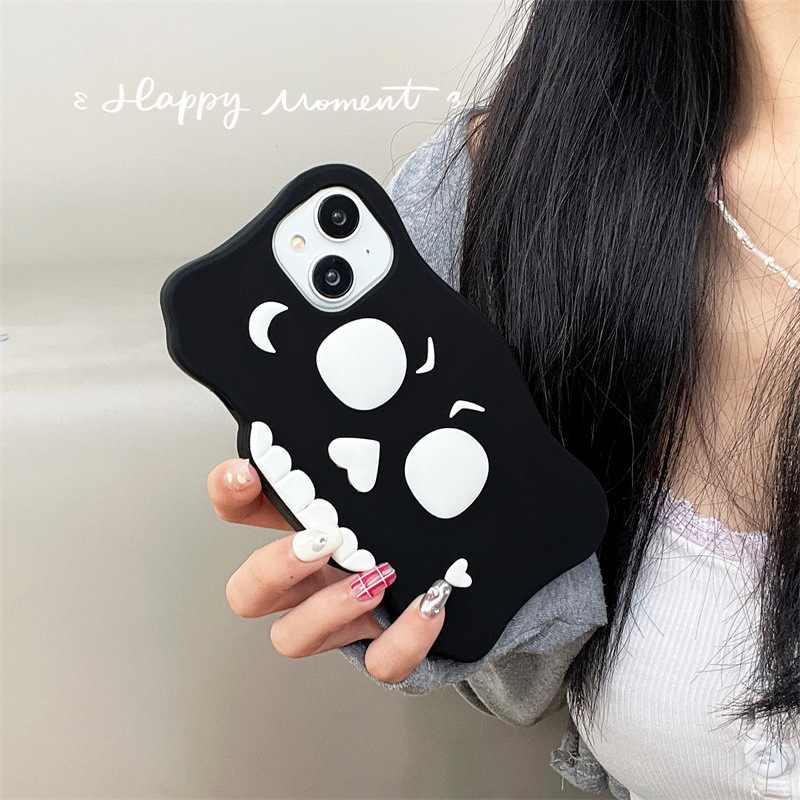 Skull Phone Case For Iphone 15 Pro Max 14 Pro 13 12 Funny Cover_voghion.com