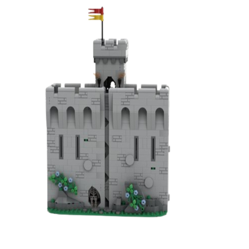 Castle Building Blocks Set - Modular Model For Creative Play_voghion.com