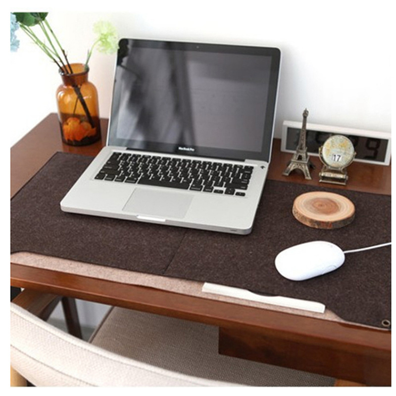 平板电脑鼠标垫 办公桌面桌鼠标垫键盘垫  简约毛毡鼠标垫