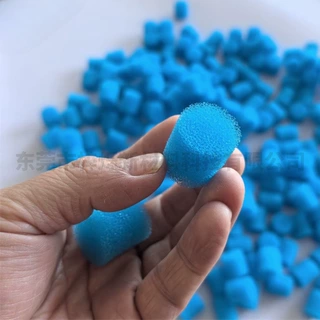 防尘鼻塞过滤棉圆柱形海绵吸鼻器替换滤棉头透气吸液颗粒海绵柱