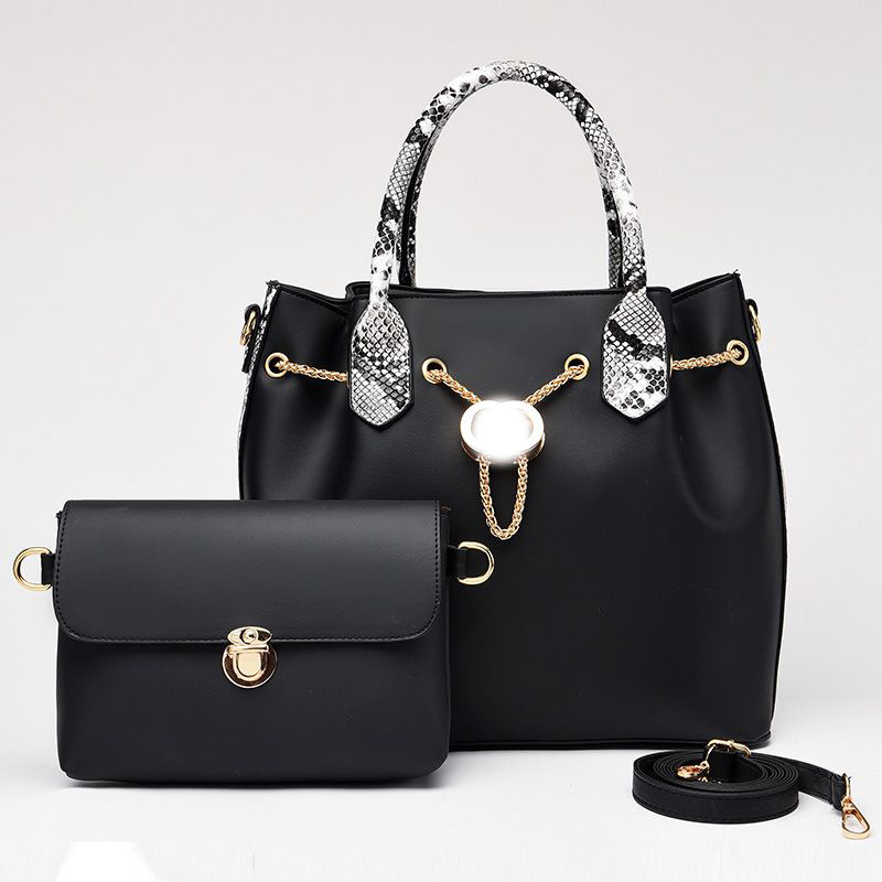 Women's Handbag Set Versatile Crocodile Pattern Bag For Ladies_voghion.com