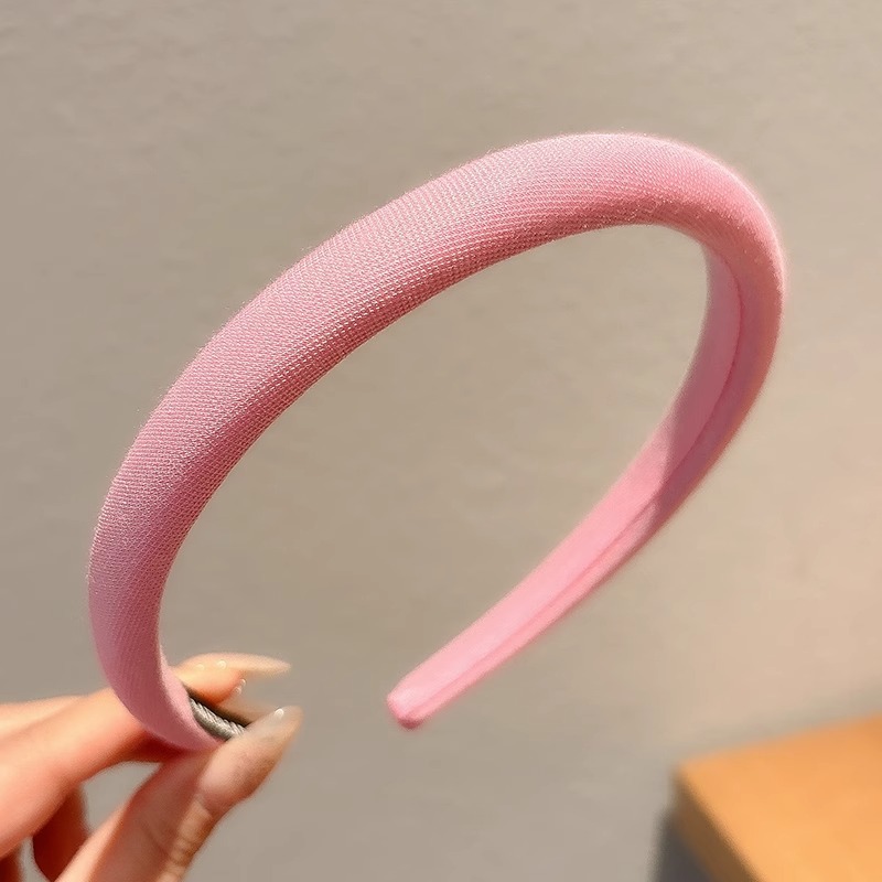 Niña fuera de la cabeza de color, banda de cabello infantil, banda de cabello de bebé, banda de cabello de cráneo alto, tarjeta de cabello de lavado facial