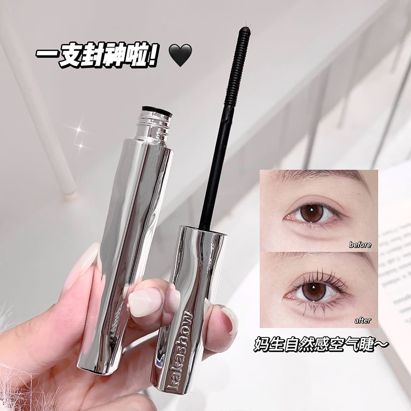 Kakashow Little Silver Stick Eyelash Primer: Waterproof, Lengthening, Curling, Smudge-proof, Natural, Long-lasting, and Firming.