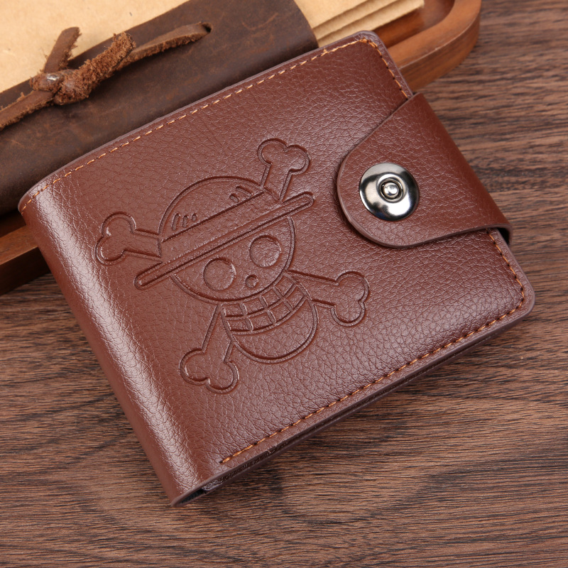 trend cartoon short wallet with zipper