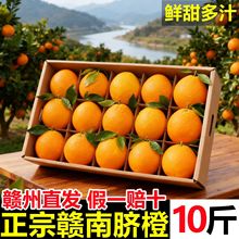 正宗江西橙子赣南脐橙应当季新鲜水果10斤整箱官方旗舰店产地直发