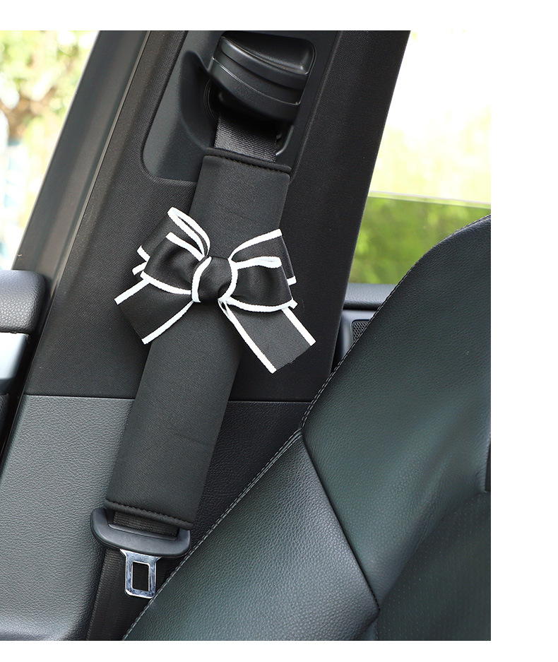 Car Seat Belt Shoulder Pads Air Layer Ice Silk Summer Car Shoulder Strap Cover Anti-Friction DIY Comfortable and Breathable