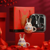 Guochao Jade Hare Water cup Year of the Rabbit Ceramic cup Gift box teacup suit Right cup Mug wholesale