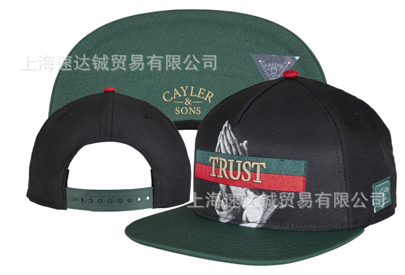 Mayorista comercio exterior sombrero plano sombrero ajuste sombrero sombrero de automóvil sombrero de moda americana sombrero de sol sombrero de sol