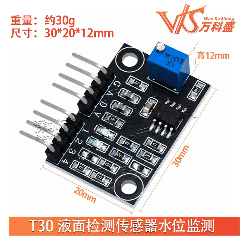 Sensor, module, T30