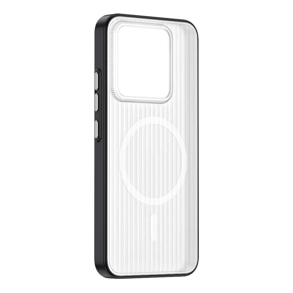 [magnetic suction] black edge & white back