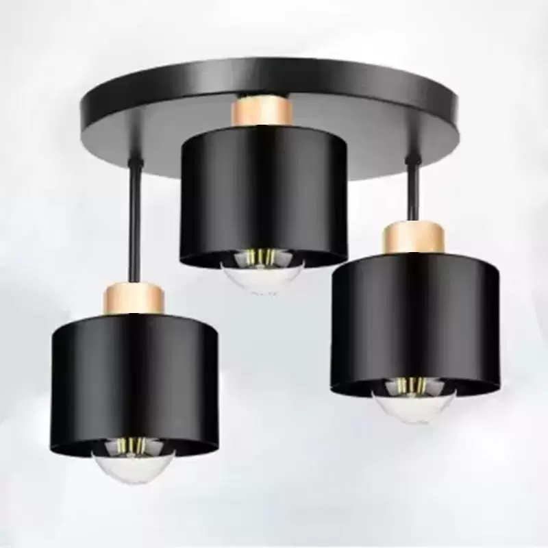 中山灯具跨境简约天花过道灯玄关灯卧室吸顶多头射灯E27 GU10灯具