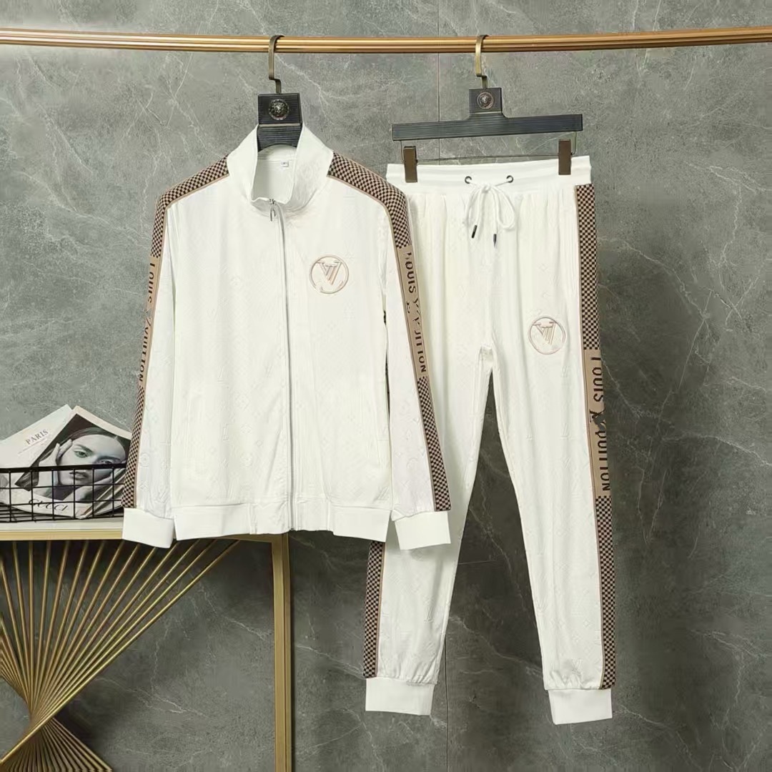 25 años de otoño y invierno de alta calidad nuevo estilo P casa marca de moda cardigan casual suéter deportivo conjunto de parejas
