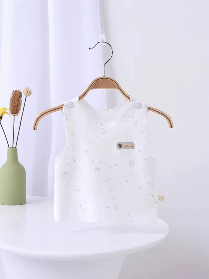 Children's vest sleevless for new born, 0-3-6 month