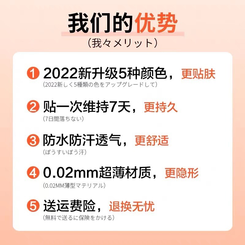 Japanese Tattoo Cover-Up Artifact Invisible Patch Flesh-Colored Scar Concealer Birthmark Natural White Spot Fake Skin Professional Tear-Off