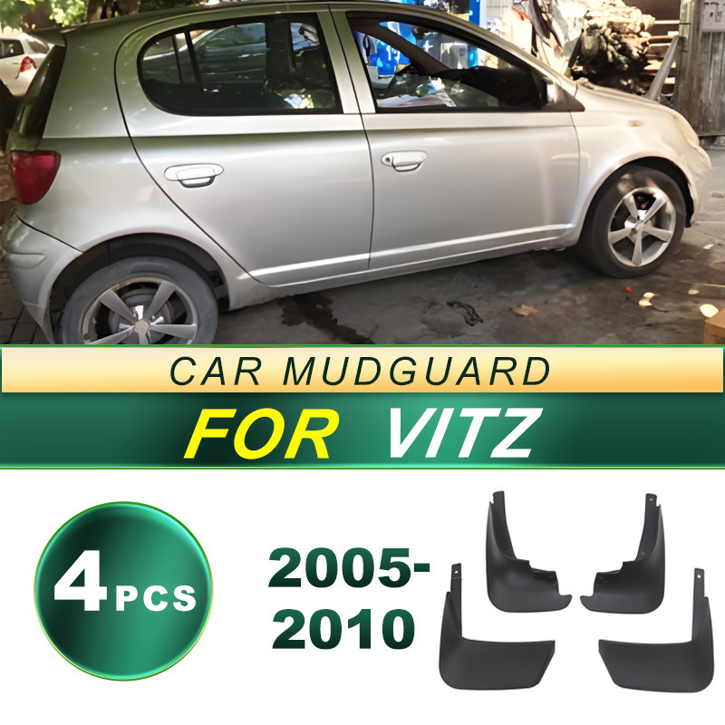 Suitable for 2005-2010 Toyota Vizi Vitz car tire fender soft rubber fender modification accessories