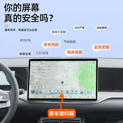 Car interior film, of Zeekr 007Gt Central Control