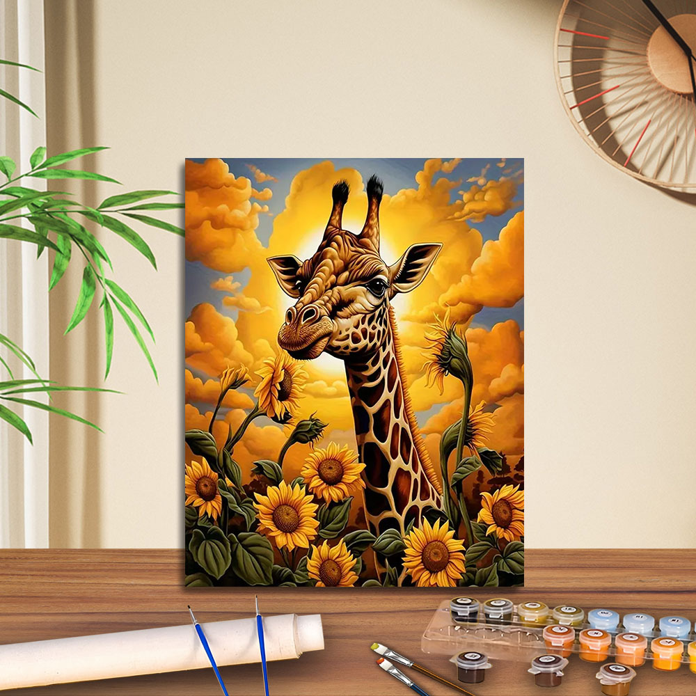 Transfronterizo jitdiy agente de pintura al óleo digital fabricantes al por mayor puestos de pintura al óleo artesanal pintura decorativa Amazon relleno de color