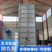 吊钩式抛丸机清理机除锈单双可选无需地坑打砂喷砂现货