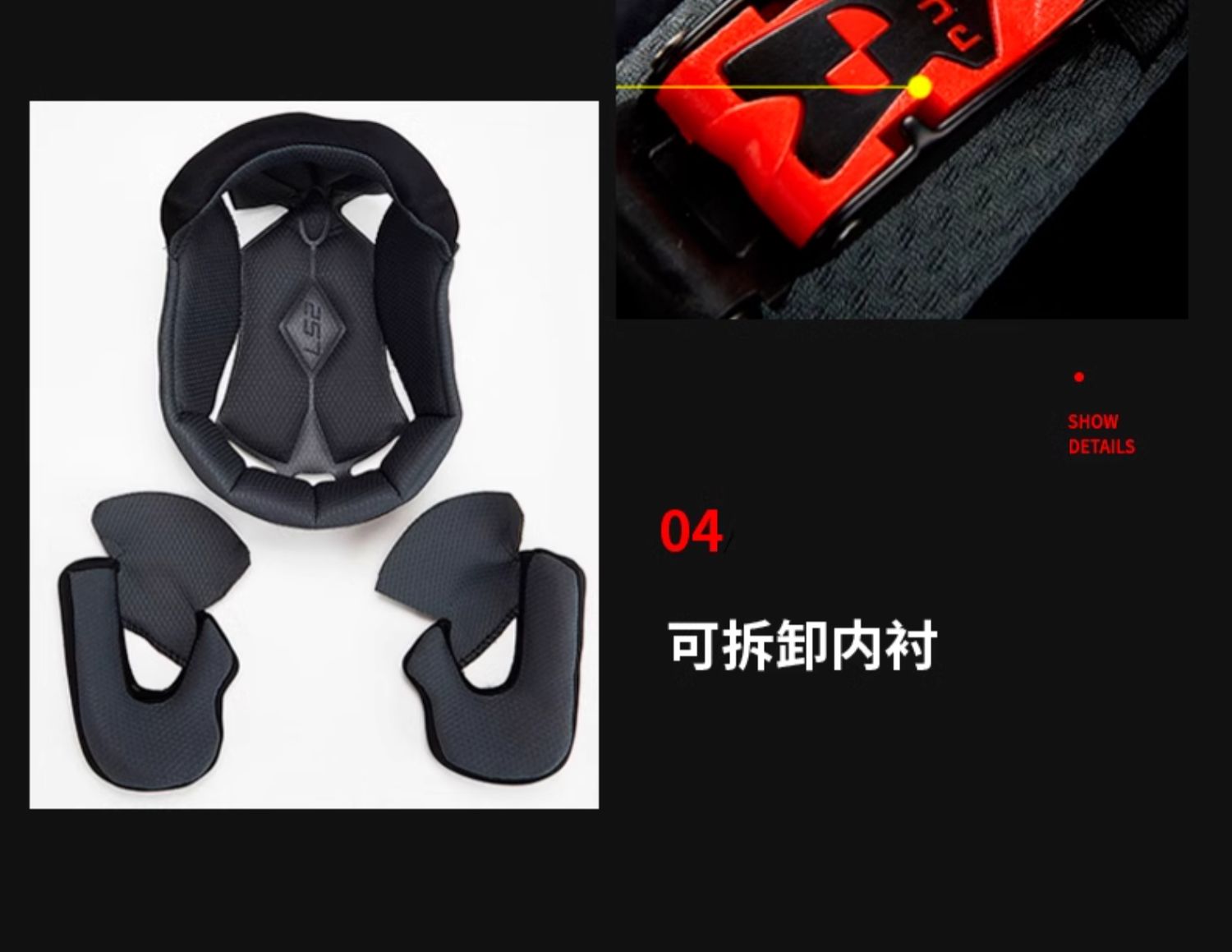 Flip-Up Dual Visor Motorcycle Helmet Breathable 3C Certified