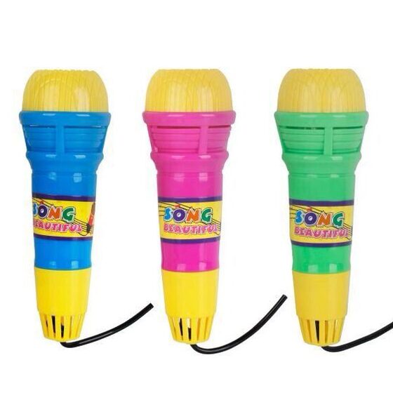 Children's echo microphone without battery with Echo black line microphone eloquence musical instrument training kindergarten props