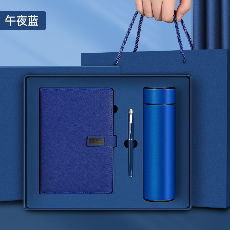高颜值笔记本礼盒套装商务公司伴手礼会议记录本 制刻字可印logo|undefined