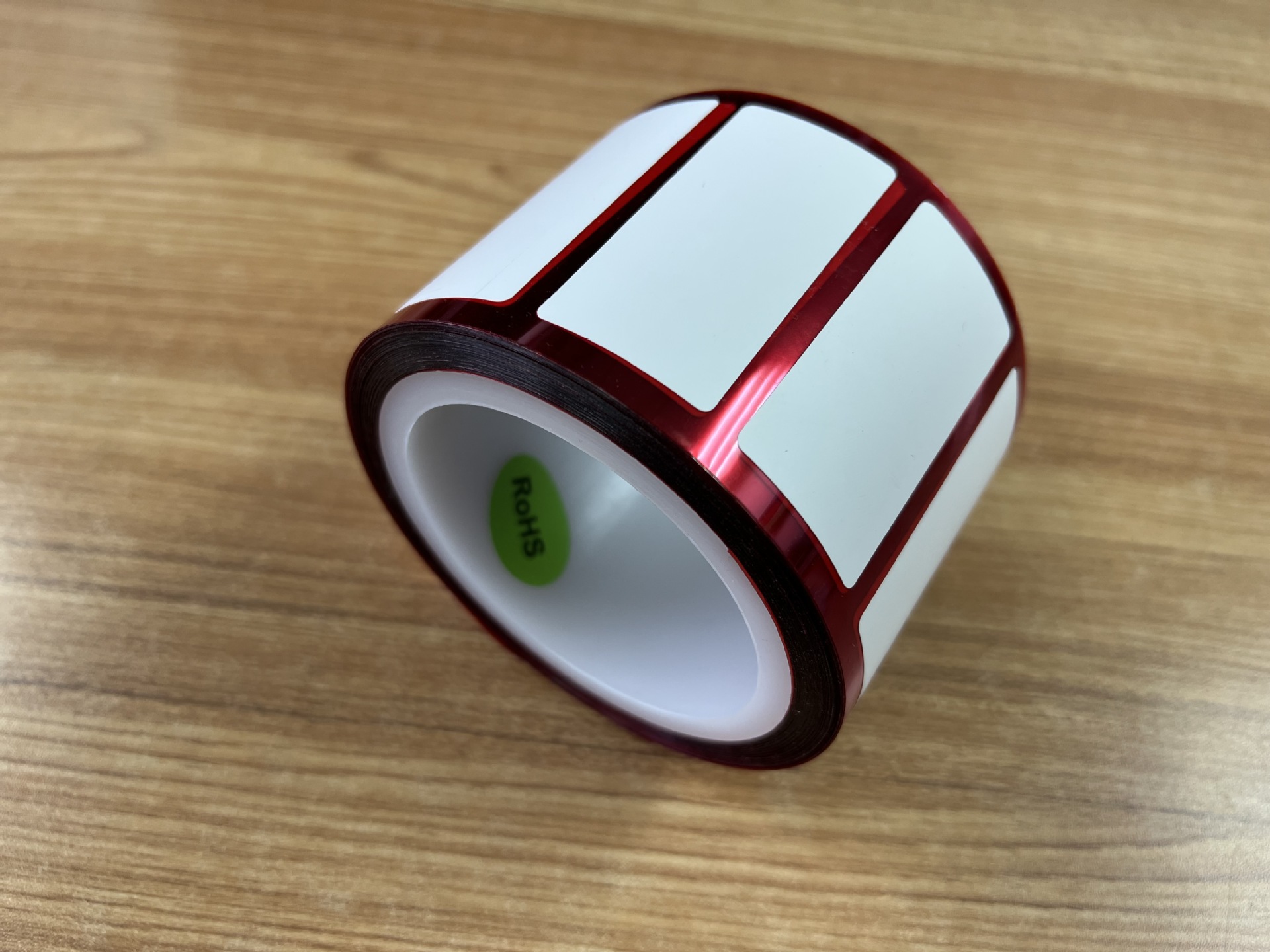 浙江温州LINTEC亮白PET针织标签90*140单排直角1拼,K线-FR1415-50